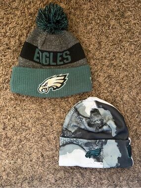 Philadelphia Eagles NFL beanie bundle